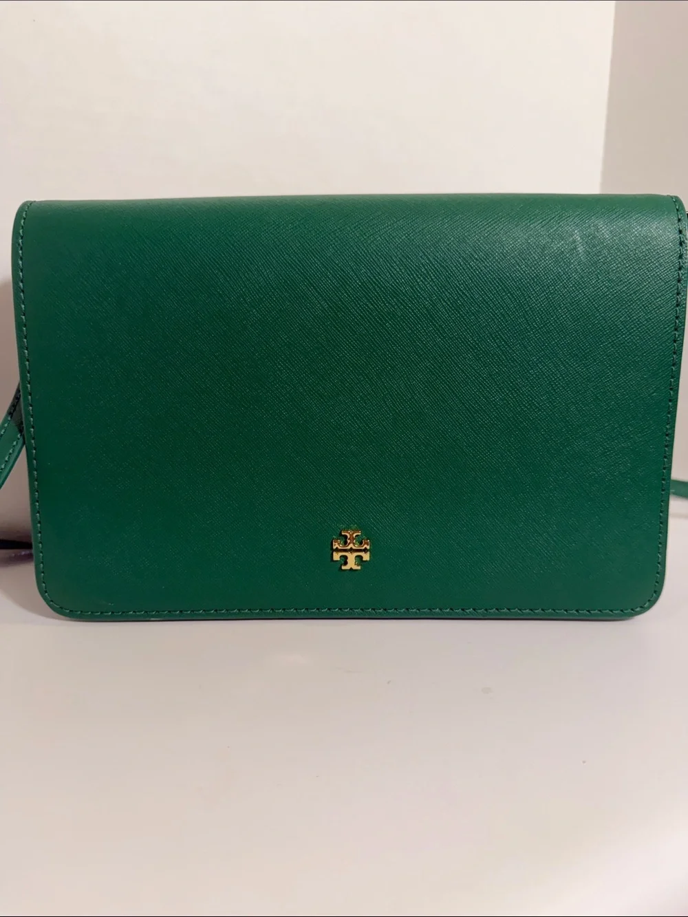 Tori Burch Emerald Green Crossbody Purse-NWOT - Picture 1 of 7